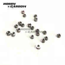 M3 Stainless Steel Press Nuts with nylon